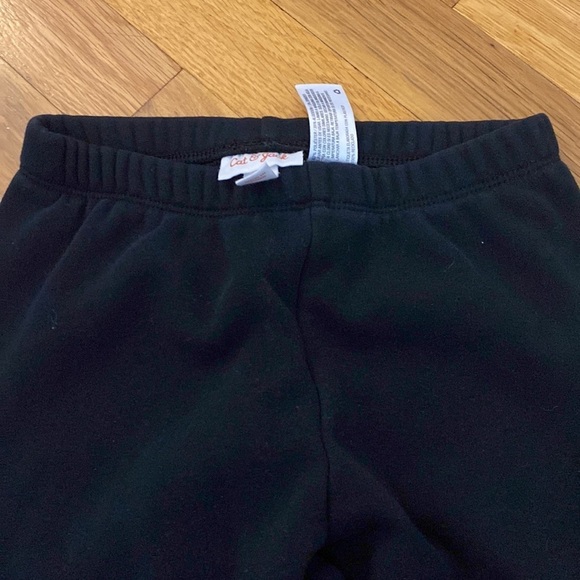 Cat & Jack Girl’s Black Joggers Size M - Picture 3 of 6